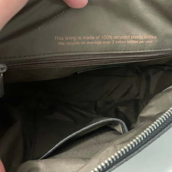 NWT Matt & Nat Phi Commuter Black Crossbody Bag Vegan Leather Bike Bag Handbag - Picture 9 of 11